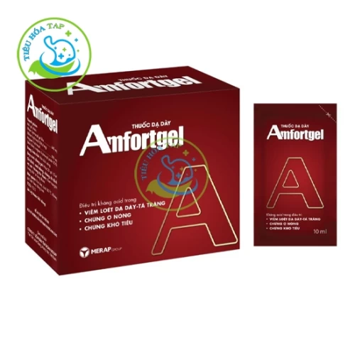 Amfortgel - Điều trị viêm loét dạ dày, tá tràng
