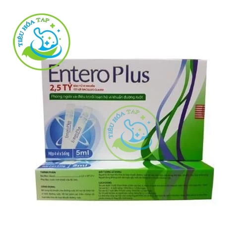 Entero Plus - Hộp 02 vỉ x 10 ống x 5 ml