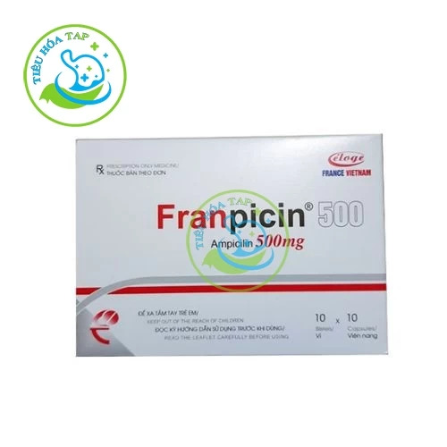Franpicin 500 - Ampicillin Éloge France