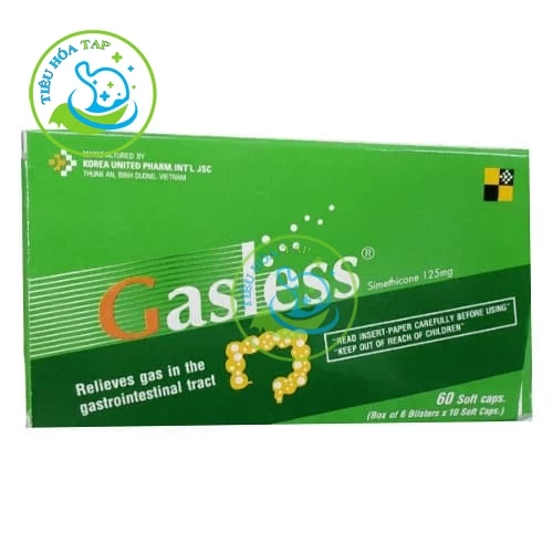 Gasless - Thuốc điều trị đầy hơi, khó tiêu, trướng bụng