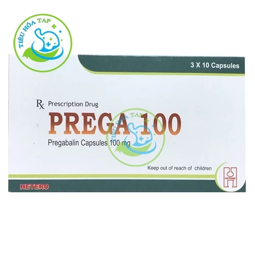 Prega 100 - Pregabalin 100mg Hetero Labs Limited