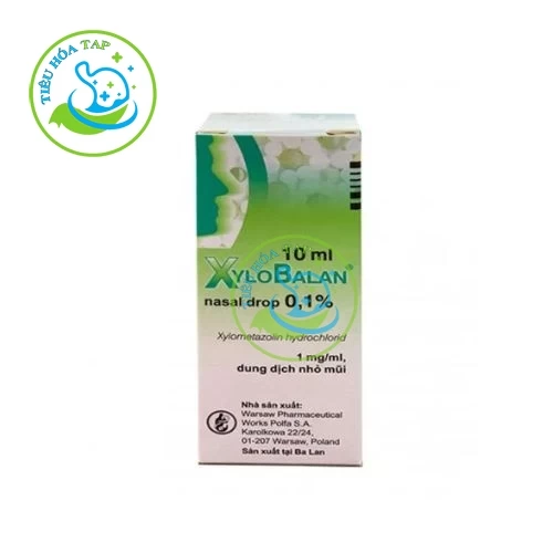 Xylobalan nasal drop 0,1% - Xylometazolin Warsaw
