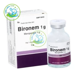 Bironem 1g - Meropenem Bidiphar