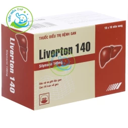 Liverton 140 - Hộp 10 vỉ x 10 viên nang cứng