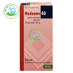 Medoome 40mg - Thuốc điều trị loét, trào ngược dạ dày