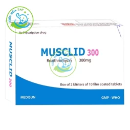 Musclid 300 - Roxithromycin Medisun