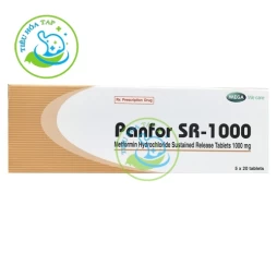 Panfor SR-1000 - Metformin 1000mg Inventia