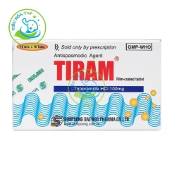 Tiram - Hộp 10 vỉ x 10 viên
