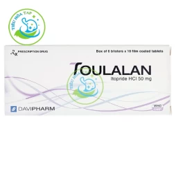Toulalan - Hộp 6 vỉ x 10 viên