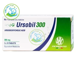 Ursobil 300 - Acid Ursodeoxycholic 300mg ABC Farma