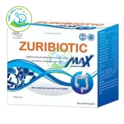 Zuribiotic Max Syntech - Hộp 10 vỉ x 10 viên